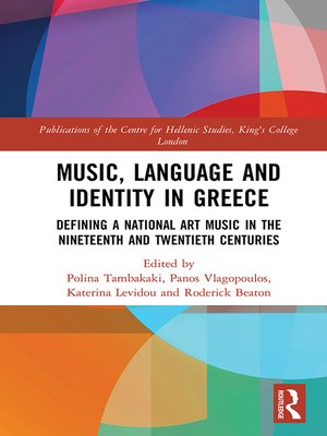 cover image of Music, Language and Identity in Greece